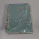 Fitness Workout Journal for Women & Men, A5(5.5" x 8.2") Workout Log Book Planner for Tracking, Progress, and Achieving Your Wellness Goals - Green