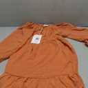 GRACE KARIN Girls Ruffle Tiered Dress Long Sleeve Swiss Dot Flowy A-Line Dress, 8Y