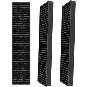WB06X10807 Microwave Charcoal Filter Compatible with GE Microwave Filters Replacement PVM9005SJ8SS JVM7195SK6SS PNM9216SK5SS JVM7195EK5ES JNM7196SK6SS JNM7196DK5BB JVM7195DK5WW,LG LMV2031ST(3 Pack)