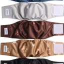 Belly Bands for Male Dogs(5 Pack),Washable Reusable Puppy Diapers Male Leakproof Extra Small Doggie Belly Wrap, XS