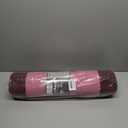 PURRUGS Dirt Trapping Door Mat 24" x 60", Non-Slip/Skid Machine Washable Entryway Rug, Shoes Scraper, Throw Rug, Super Absorbent Area Rug for Muddy Wet Shoes and Paws, Pink & Burgundy Red