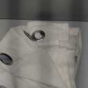 NICETOWN Natural Linen Curtains 84 inch Long 2 Panels Set, Grommet Top Thick Linen Burlap Semi Sheer Vertical Drapes Privacy Assured with Light Filtering for Bedroom/Living Room, W55 x L84