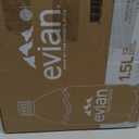 Evian Natural Spring Water, 1.5 L bottle (Pack of 12) BBD  02/13/2027