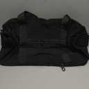 Foldable & Expandable Personal Item Travel Bag for Women & MenWaterproof with Wet-Dry Compartment & Luggage Sleeve, Convertible Crossbody Tote Ideal for Gym & 3-Day Trips (Black)