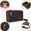 2 x Smell Proof Bag with Combination Lock, Odor Proof Pouch, Travel Storage Case 8.6 x 5 Inch
