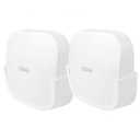 2Pcs Screwless Wall Mount Bracket for Eero Pro 6 WiFi, VHB Stick On Holder, Strong Adhesive Holder, No Tools No Drilling No Hole (5.82 x 2.95 x 1.96)