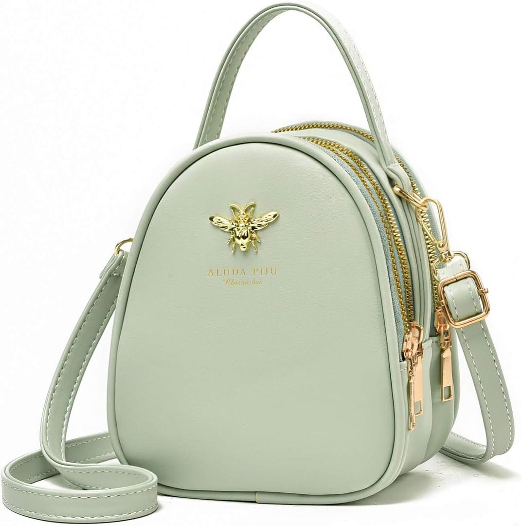 Lightweight Small Crossbody Bags Shoulder Bag for Women Stylish Ladies Cell Phone Purse and Handbags Wallet (0-0-1-light Green)