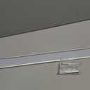 Kenney Classic 2.5 Adjustable Projection, 48 to 86-Inch Wide Pocket Curtain Rod, White