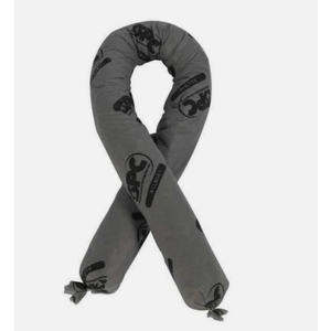 1Pc Sorbent Sock, 30 Gal, 3 In X 48 In, Universal, Gray, 30 Pk