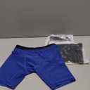 Hoolerry 3 Pcs Youth Boys Compression Shorts Athletic Underwear Sports Performance Boxer Briefs Spandex Underwear for Running (Medium, Black, Gray, Navy Blue)