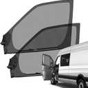 Magnetic Bug Screen for Front Doors, Pair Window Bug Screen Compatible with Mercedes Sprinter 2007-2026