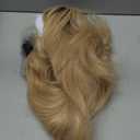 28 Inch Highlight Blonde Lace Front Wigs Human Hair 13x4 HD Transparent Glueless Wig Human Hair for Women Ombre Straight Mediun to Brown with Honey Blonde Frontal Wigs Pre Plucked Bleached Knots