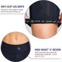 Baleaf 4D Padded Bike Shorts Women Cycling Underwear Gel Padding Pockets (Black, S)