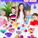 24 Pack Galaxy Slime Party Favors, Non-Sticky, Stress Relief Treasure Box Toys for Classroom Prizes Party Supplies, Student Gifts Birthday Goodie Bags Stuffers for Kids Teens Boys Girls 4-8, 8-12