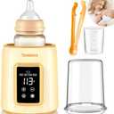Bottle Warmer, Faster Heating Baby Milk Warmers for All Bottles with Accurate Temp Control Water Bath Tech and Auto Shut-Off, BPA-Free Multifunctional Bottle Warmer for Breastmilk and Formula