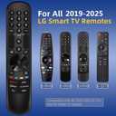 Replacement for LG TV Remote, for All 2019-2025 LG Remote Control for Smart TVs with Voice and Pointer Function, for LG Magic Remote. 