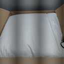 TOYPOPOR Christmas Pillow Covers 20'' x 20'' Set of 2, Soft Faux Rabbit Fur 3D Embroidery Tree and Deer Throw Pillow Covers for Christmas Decor Sofa, Couch, Invisible Zipper, Skin-Friendly