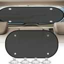 2026 New Upgrade Car Shades for Back Windows Baby 43.3"x23.6"(1 Pack),Rear Window Sun Shade,Car Window Shades Can Blocks 99.98% UVR,Sun Shade Windshield,Glare Shield Protection