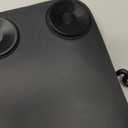 2 Pack Baby Silicone Mat, with Suction Base and 8 Stretchable Straps, Seposeve Baby Placemats, Activity Mat for Infants to Toddlers, Keeps Babies Essentials Off The Floor, 2 Black