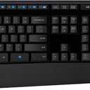Logitech MK345 Full Size Wireless Keyboard and Mouse Combo - Black