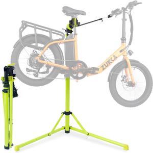 Foldable Bike Repair Stand - Portable Bicycle Stand for Road & Mountain Bikes, Max 132 lbs