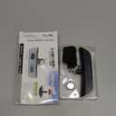 Luggage Scale, 110lb Luggage Weight Scale with 4 Unit Switching Functions & LED Display, Luggage Scale Travel Digital for Weighing Luggage, Backpacks, Packages and Markets (Silver)