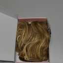 REECHO Clip in Hair Extensions, 4PCS Hair Extensions 24" Thick Long Beach Waves hair extensions HE003 Invisible Lace Weft  Medium Blonde with Blonde Highlights