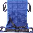 Patient Lift Transfer Chair,Stair Lifts for Seniors,Emergency Evacuation Chair Pad,Stair Assist Slide Board Transferring for Disabled (Blue)