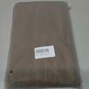 Foindtower Set of 2 Decorative Textured Burlap Linen Throw Pillow Covers Farmhouse Boho Lumbar Cushion Cover Solid Accent Pillowcase for Couch Sofa Bed Living Room Home Decor,1220 Inch,Golden Brown