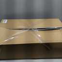 A-KARCK 2.25" Inlet Exhaust Resonator, 2.25" Inlet 2.25" Outlet 20" Overall Length Resonator Stainless Steel