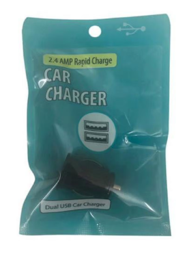 2.4AMP Rapid Charge Car Charger 2Pcs