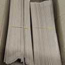 100 Pack 5x6.9" Cardboard Envelopes, Thin Photo Mailers Shipping Envelope for Trading Cards with "DO NOT BEND" Labels, Small Self Seal Document Envelope - Kraft