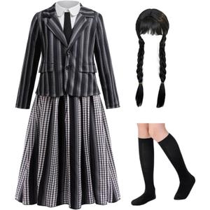 Black costume girls dress for Kids Black Family Costumes Halloween costumes girls Party Dress 140