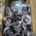 Long Curtain Rods 72-144 Inches(12ft), 1 Diameter Heavy Duty Black Drapery Rod for Large Windows - Adjustable Length to 150 Inch for Living Room & Bedroom Farmhouse, Sturdier Metal Brackets