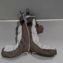 SUNFURA Full Body Dog Coat - Warm Fleece Jacket for Small Dogs, Turtleneck Winter Coats with Harness, Reflective Dog Snowsuit Windproof Puffer Jackets with Legs for Pug, Jack Russel, Army Green S