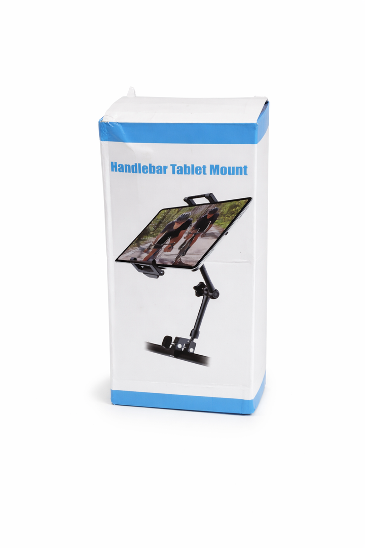 Handlebar Tablet Mount   Bike Tablet Mount, Bike Holder - Adjustable Arm Tablet Holder for Motorcycle, Bicycle Scooter Handlebar Clamp