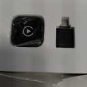 Wireless CarPlay Adapter, 2026 Upgraded Wired to Wireless for Apple CarPlay & Android Auto, Mini USB Design Car Play Adapter with Type-C Extension, Plug and Play, Stable Connection & No Latency (White)