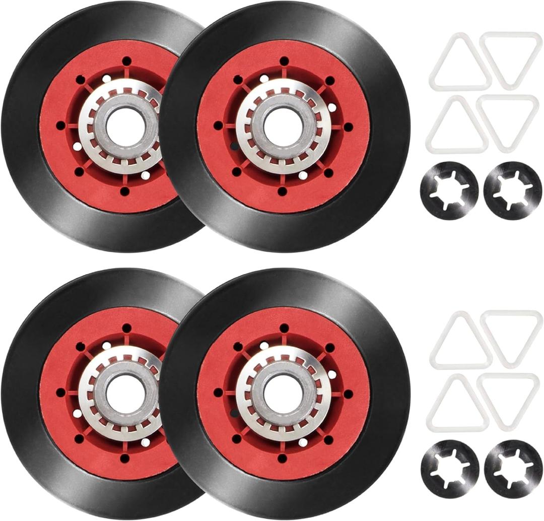 BlueStars Upgraded 8540101 Washer Belt 48in Long x 0.55in Wide - Compatible with Whirpool Kenmore Inglis Amana Washing Machine - Replaces AP6013037 8540348 WP8540101 Front Load Washer Drive Belt