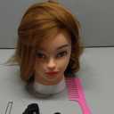 VICASKY Hairdressing Mannequin with Realistic Hair Practice Styling Doll for Students Professionals for Braiding Updos Includes Stand for Cosmetology Training