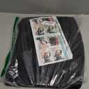 Walker Tray for Folding Walker, Trays for Walkers for Seniors Detachable with Cup Holder,Walker Trays for Rolling Folding Walker,Walker Accessories for Elderly (Black With Pockets 2.0)