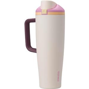 Owala FreeSip Tumbler Stainless Steel Water Bottle 40 oz Daybreak
Triple-Layer Insulation | Leak-Proof Lid with Push-Button | Double Threaded Lid for Left and Right-Handed Drinking