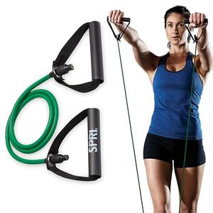 SPRI Xertube Resistance Bands with Handles – All Exercise Cords Sold Separately with Home Gym Workout Fitness Door Anchor Attachment Option