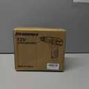 Cordless Drill Set, 12V Power Drill Kit with Battery and Charger, 3/8" Keyless Chuck, 25+1 Torque Setting, Built-in LED, Electric Driver Tool for Home DIY Projects (Blue)