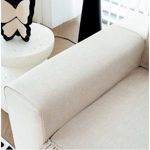 MDSASFD Pet Couch Covers for Sofa, Dog Couch Cover Washable, Cat Couch Protector Non-Slip, Pet Sectional Sofa Covers with Skirt, Large Sofa Cover for 2-3 Seats Sofa(1pc/Khaki/[27.5"+7.8" Skirt]×71")