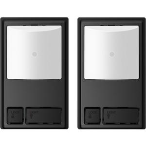 2Pack - 78LM/41A5273-1 Wall Control Panel ONLY Works for 1995 to 2011 Produced Liftmaster, Chamberlain, Craftsman Garage Door Opener with a Purple or Red or Green Learn Button - 