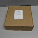 DN DECONATION Brown Glass Christmas Ornaments, Flocked Velvet Hanging Ornament Ball with Assorted Sizes & Designs, Vintage Xmas Tree Home Party Decor (9PCS) (Set of 9)