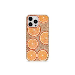 JW PEI Orange Burst Bling Phone Case - Multicolor Orange