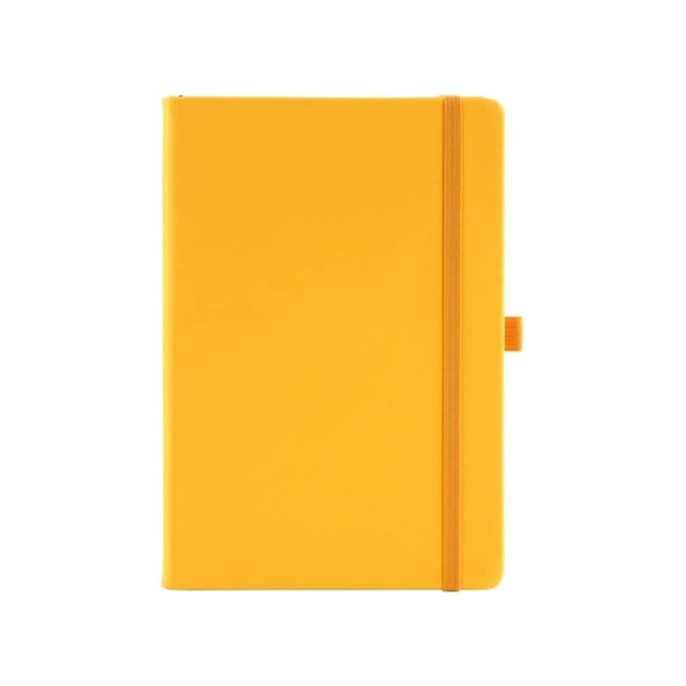 OTSYS Hardcover Notepad Notebook 100 Sheets College Business Women Men's School Student Teacher Notepad,yellow