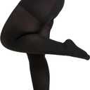 Plus Size Compression Tights for Women 20-30 mmHg with Closed Toe - Womens Graduated Compression Pantyhose for Swelling, Sclerotherapy, Pregnancy Circulation - Black, 5X-Large