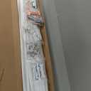 FELIDESIGN Curtain Track, Ceiling Curtain Track for Room Divider, Ceiling Mount Rail Set with Roller Hooks, White, 6ft - 9ft
